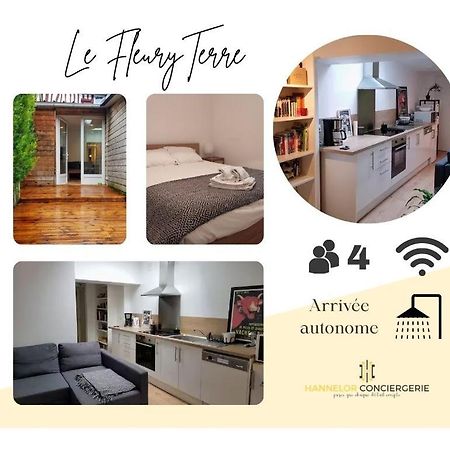 Fleuryterre - Grand 2 Pieces Avec Terrasse Διαμέρισμα Deville-les-Rouen Εξωτερικό φωτογραφία